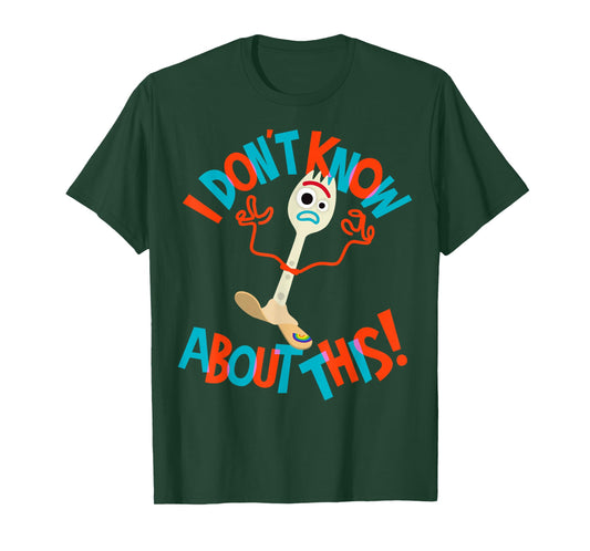 Disney Pixar Toy Story Forky I Don't Know About This T-Shirt