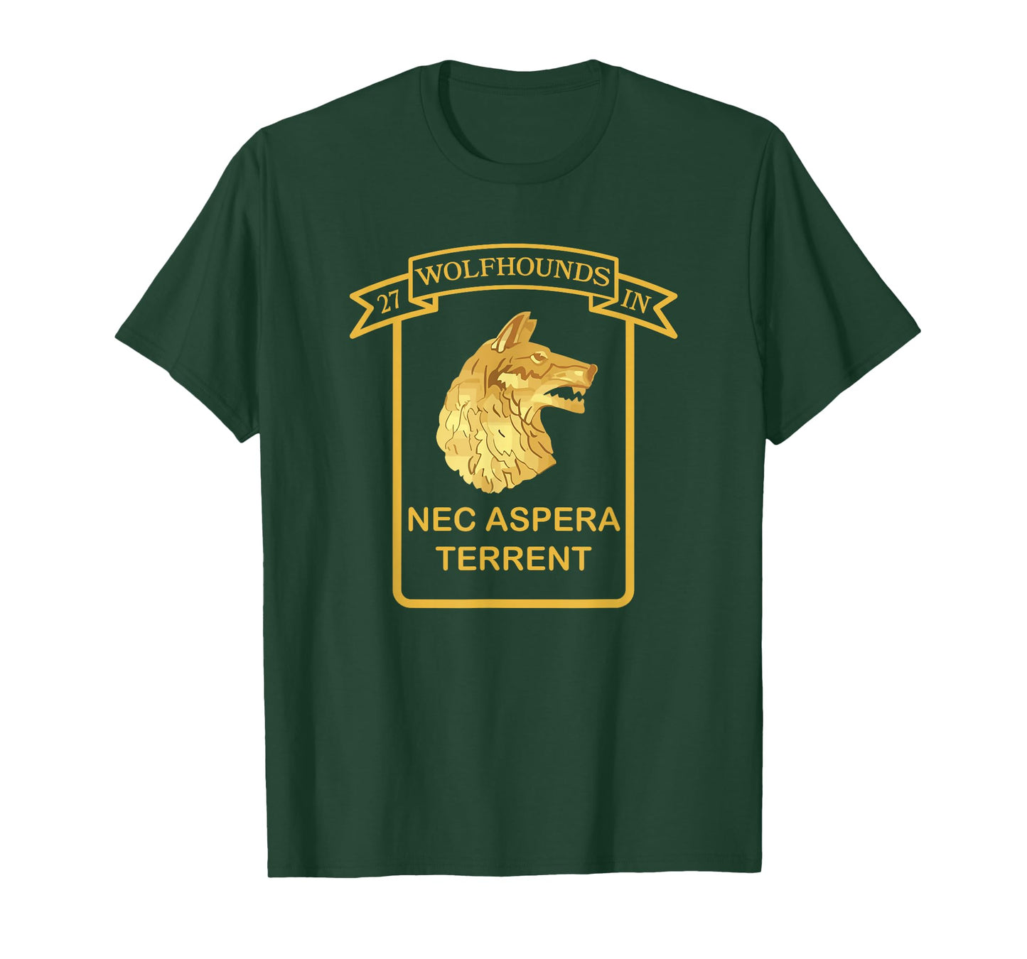 27th Infantry Regiment 25th Infantry Division Wolfhounds T-Shirt