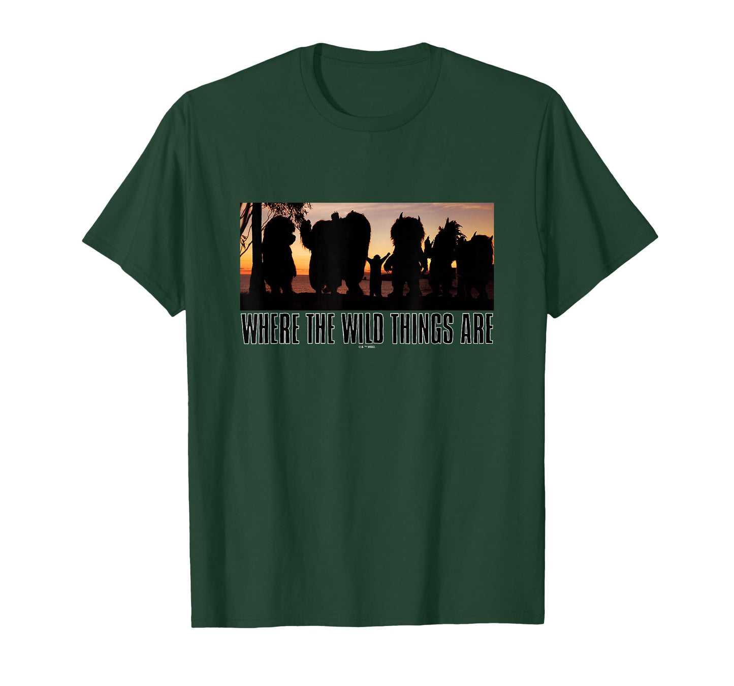 Where The Wild Things Are Max & Monsters Under Sunset T-Shirt