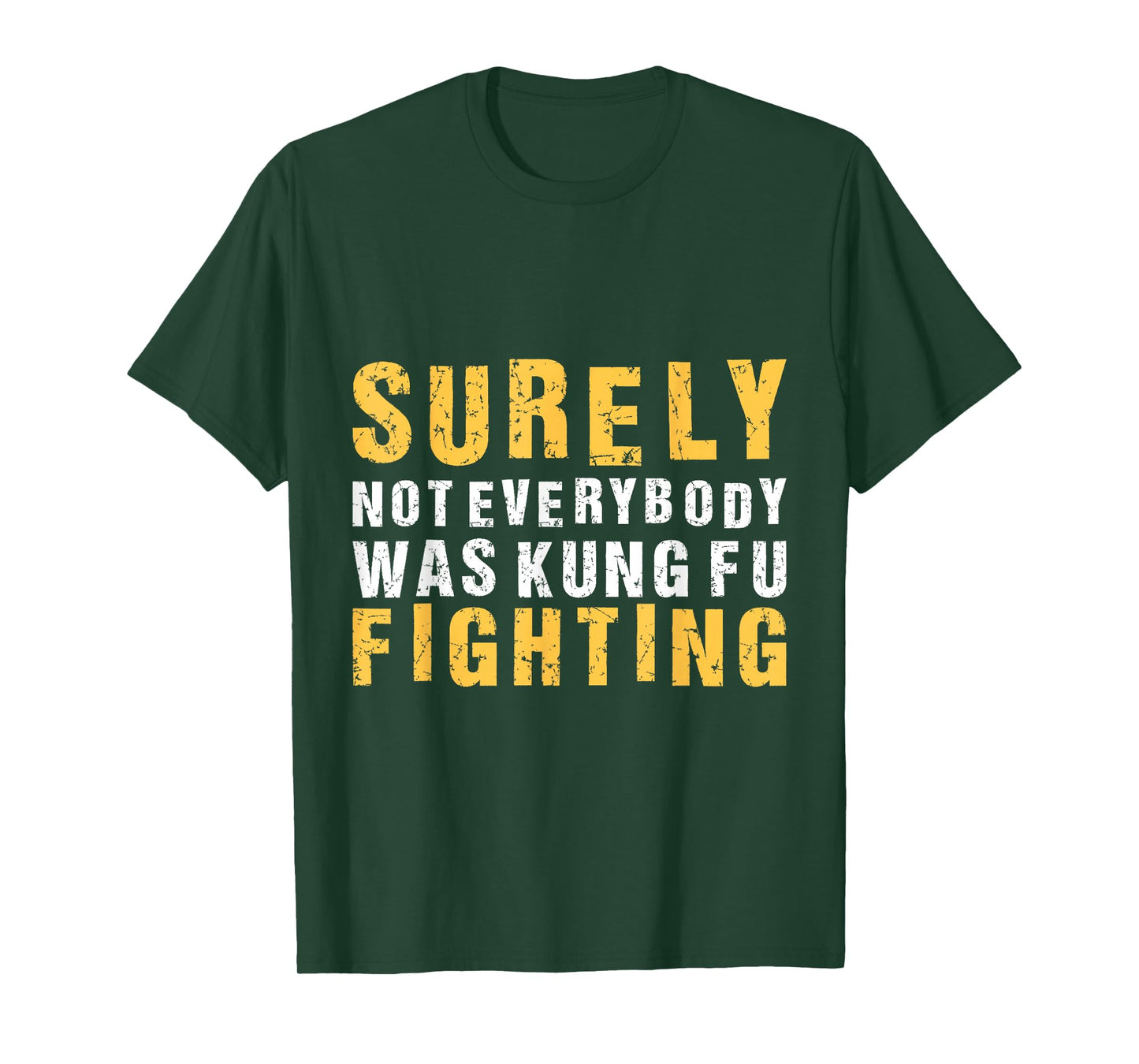 Vintage Outfit Surely Not Everybody Was Kung Fu Fighting T-Shirt
