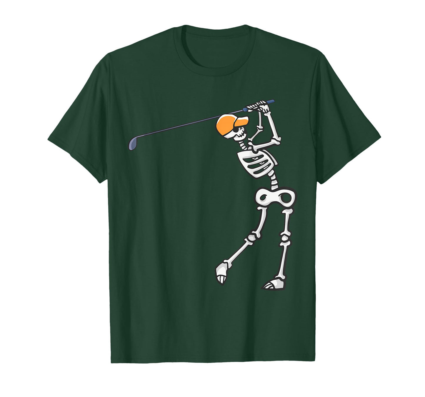 Halloween Golfer Skeleton | Funny Golfing Gift T-Shirt