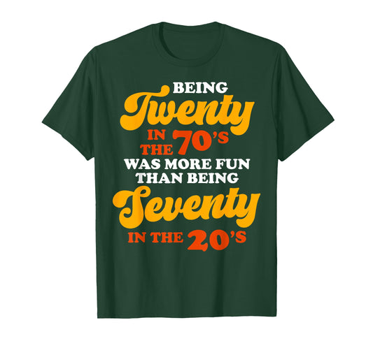 Being Twenty in The 70s was Much More Fun Than T-Shirt