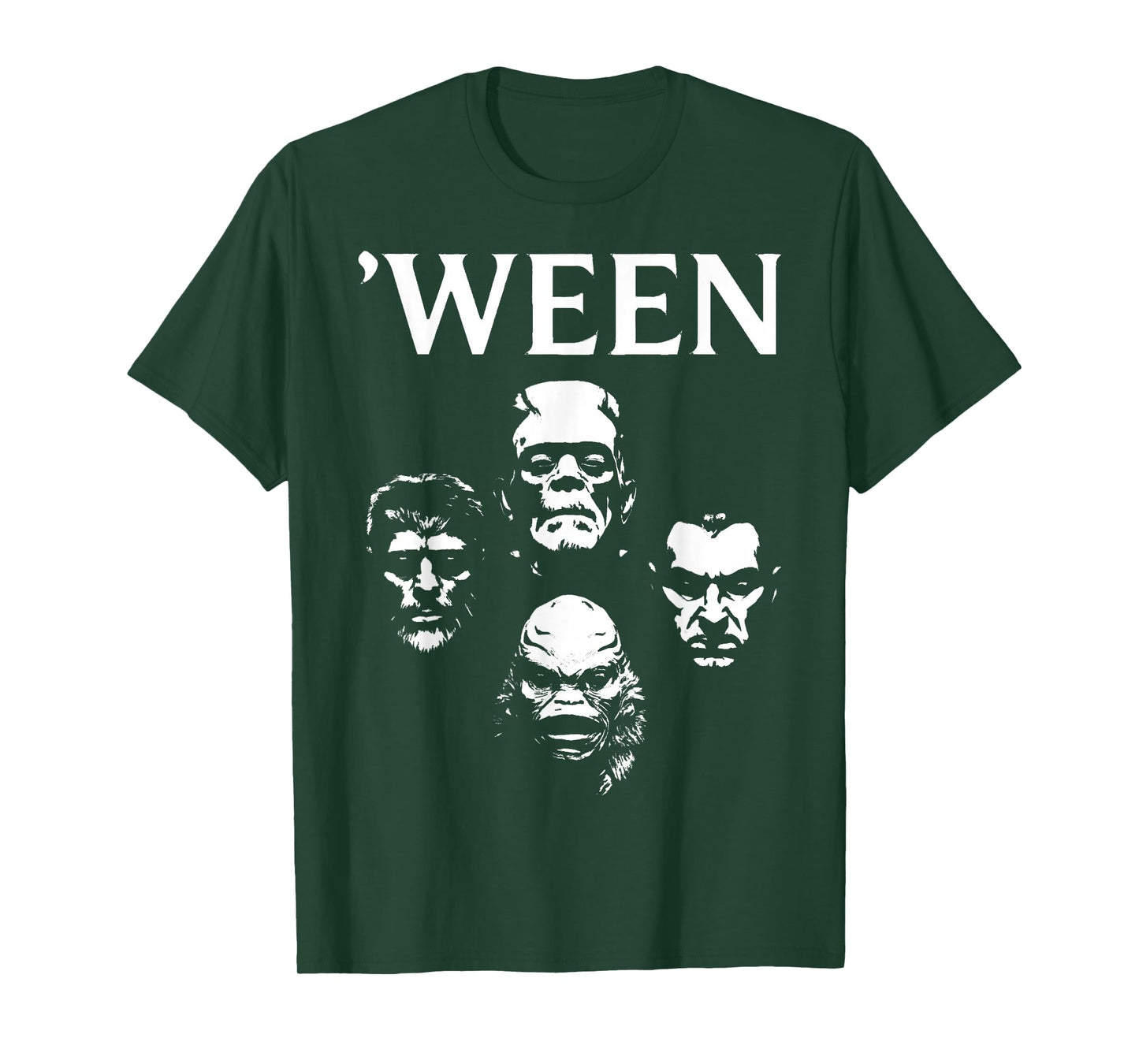 Horror Movie Halloween Classic Monster Costume Party Tee T-Shirt