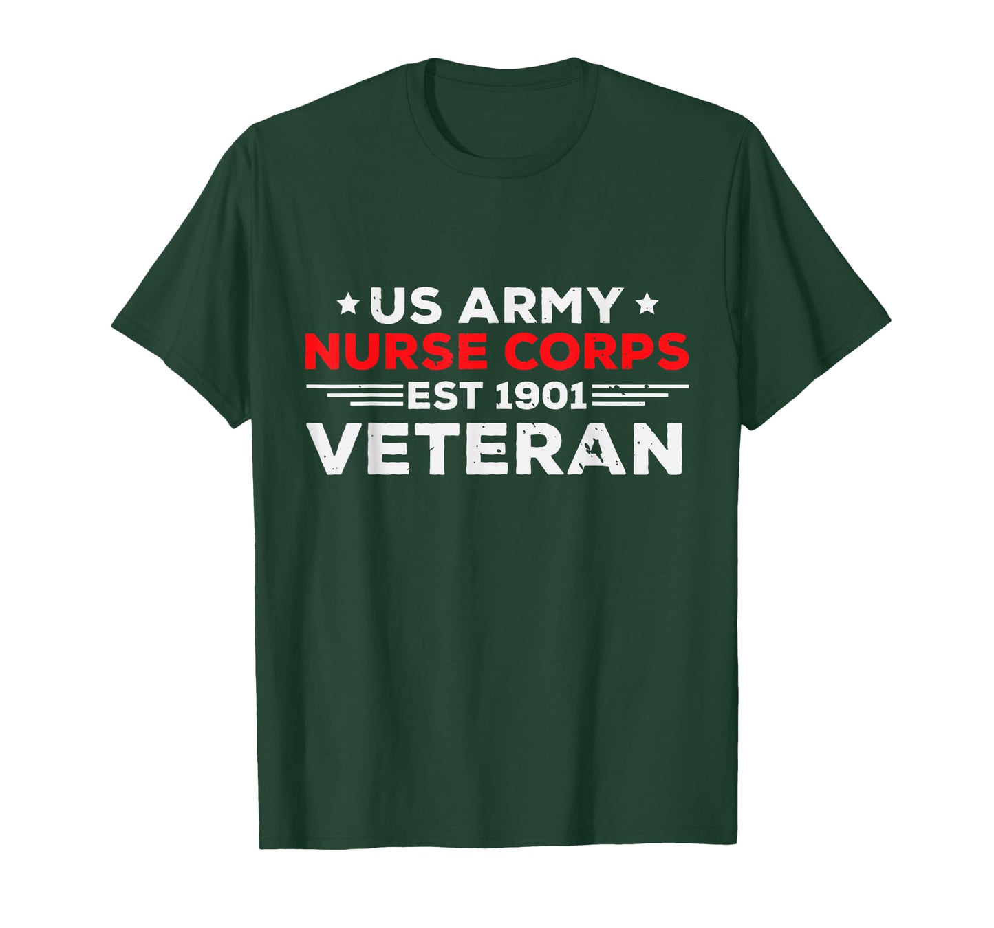 USA Army Nurse Corps Veteran Patriotic T-Shirt