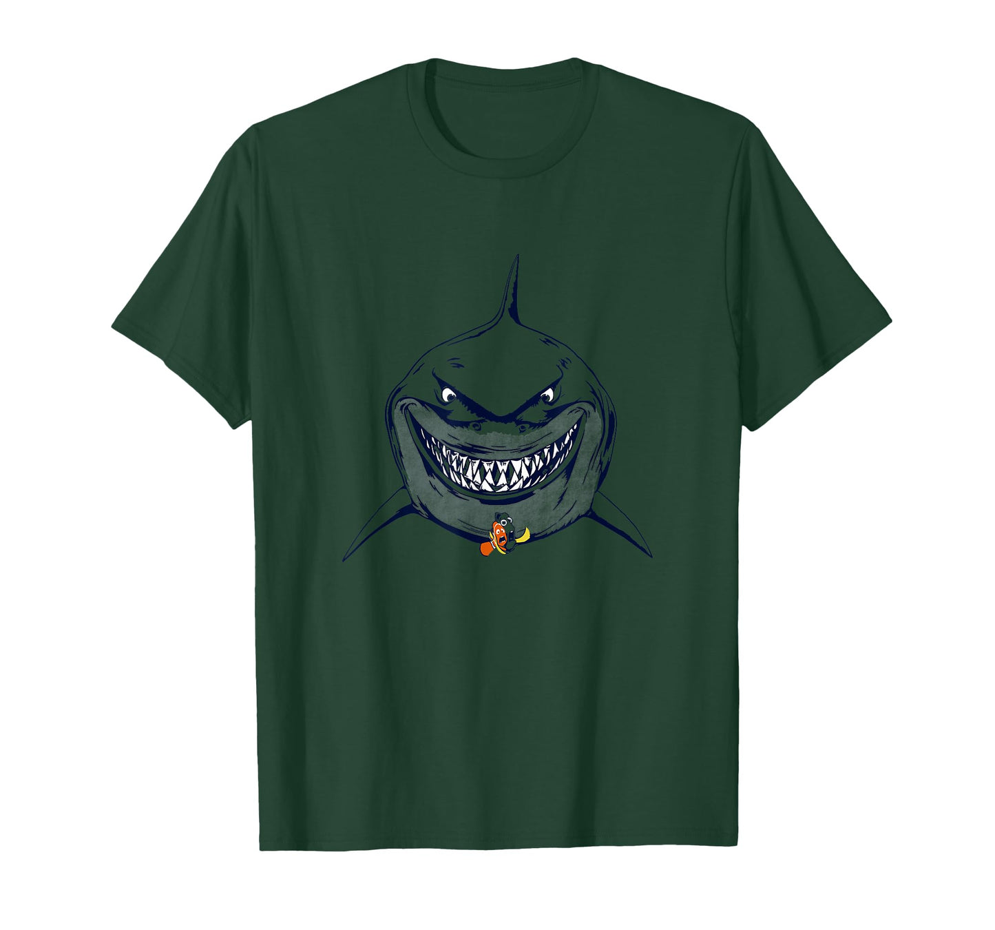 Disney Pixar Finding Nemo Hello Bruce Big Chest Portrait T-Shirt