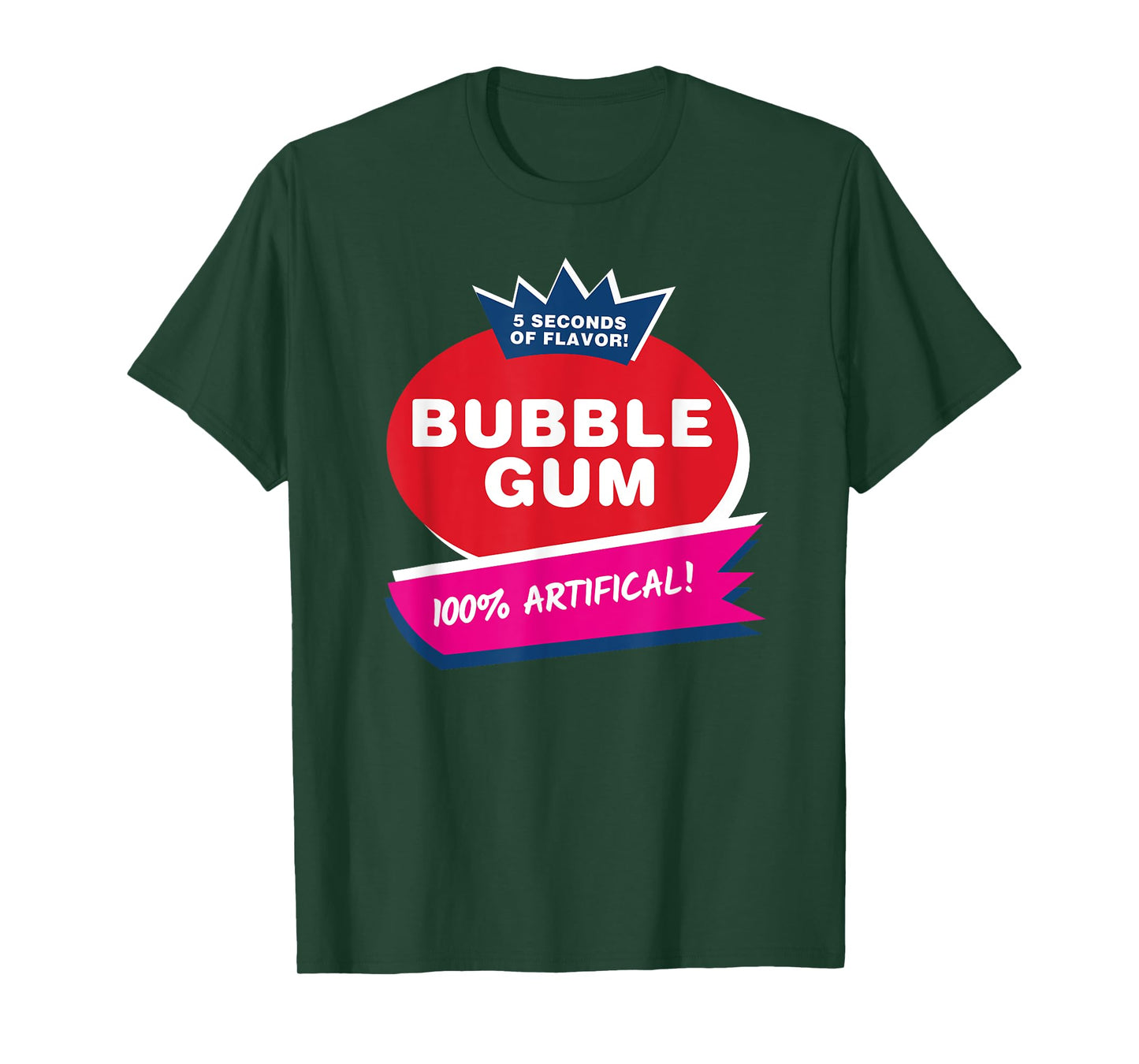 Funny Pink Bubble Gum Halloween Costume T-Shirt