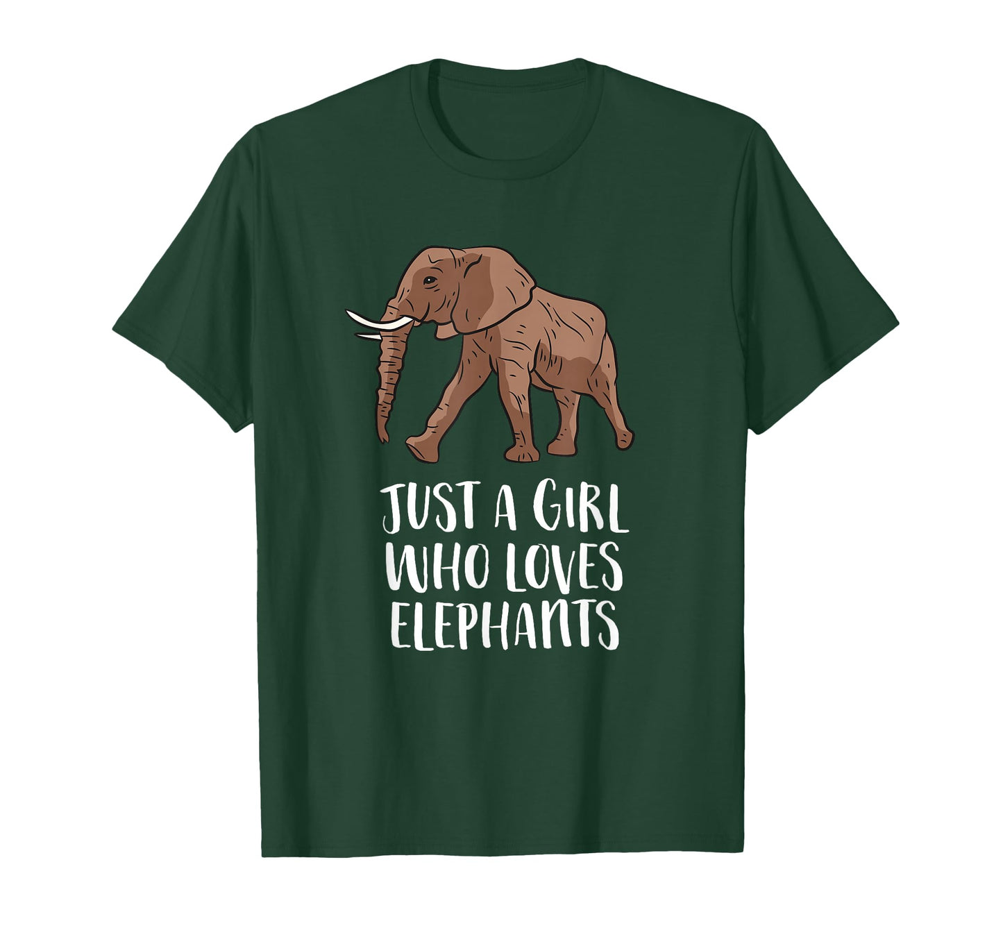 Just a Girl Who Loves Elephants T-Shirt