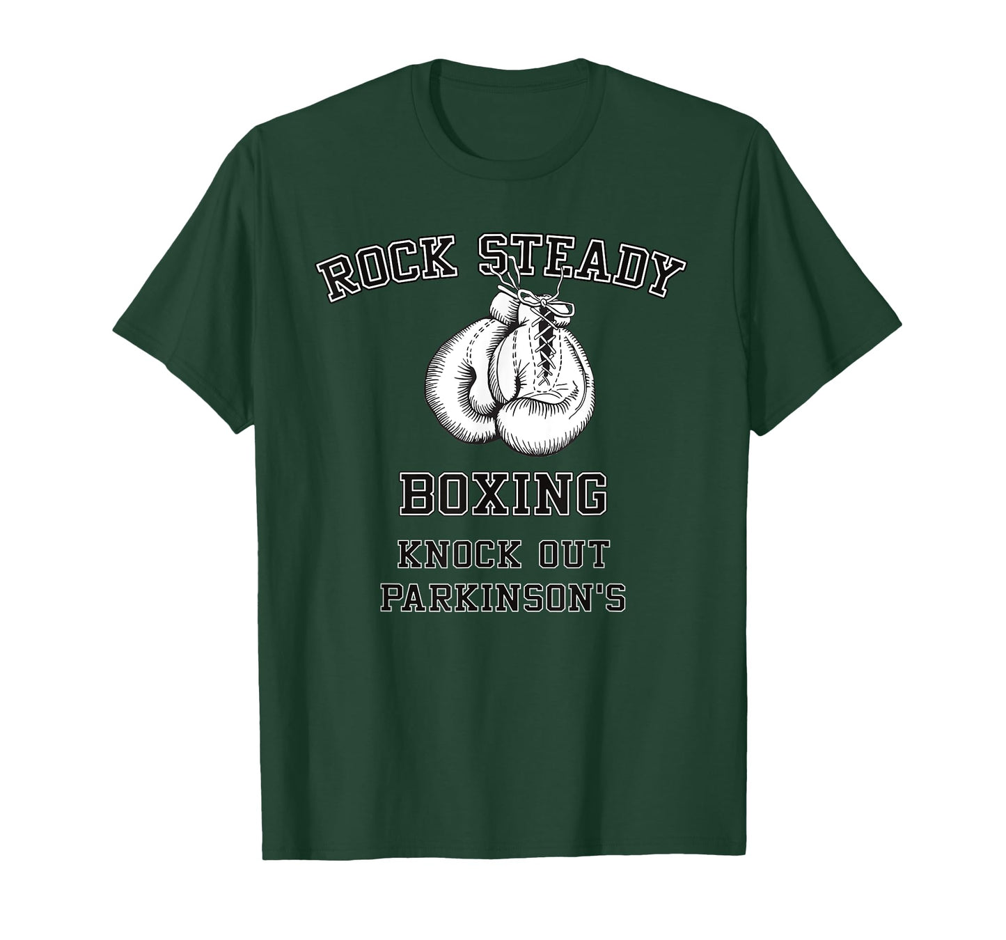 Rock Steady Boxing Knock Out Parkinson's Shirt T-Shirt