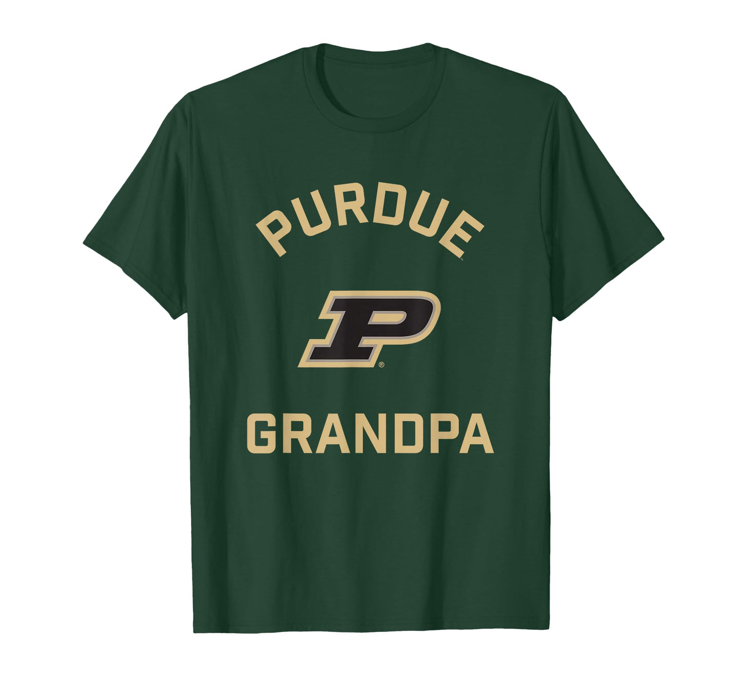 Purdue University Boilermakers Arched Grandpa T-Shirt