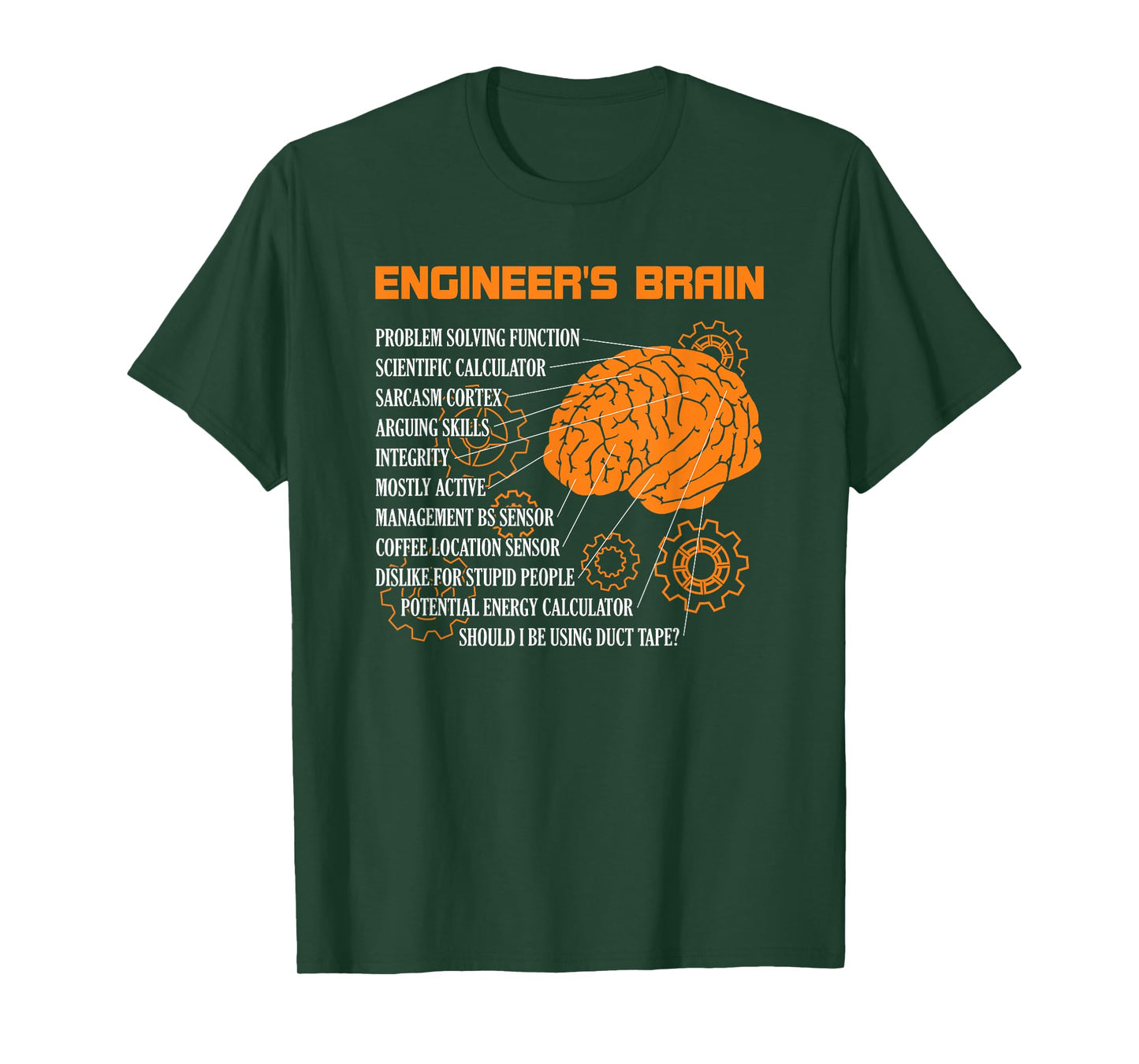 Engineer's Brain Funny Engineering Games Process Engineer T-Shirt
