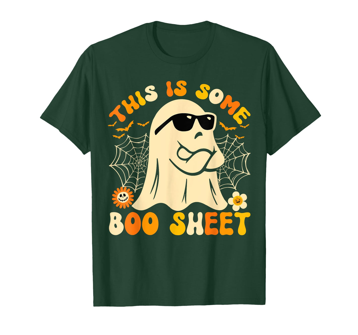 Halloween Costume Pumpkin Skeleton Horror Ghost Witch Horror T-Shirt