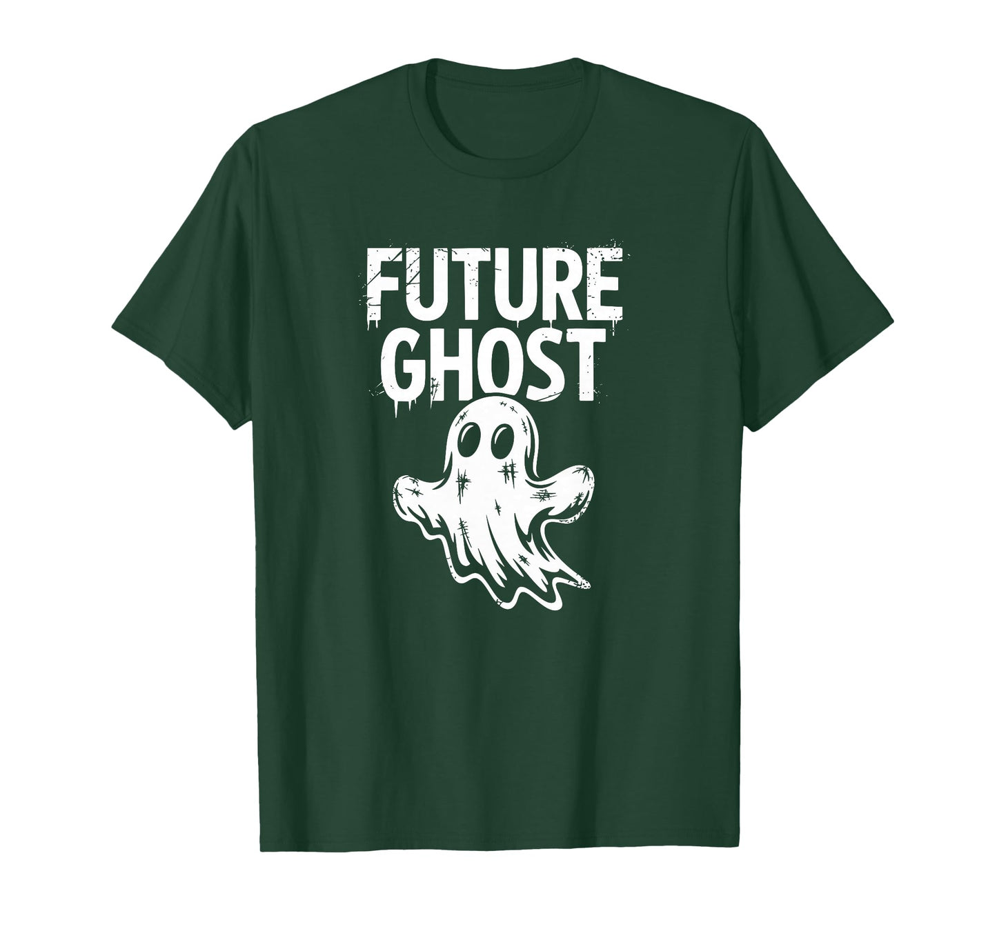 Future Ghost Shirt Funny Men Women Kids Halloween Costume T-Shirt
