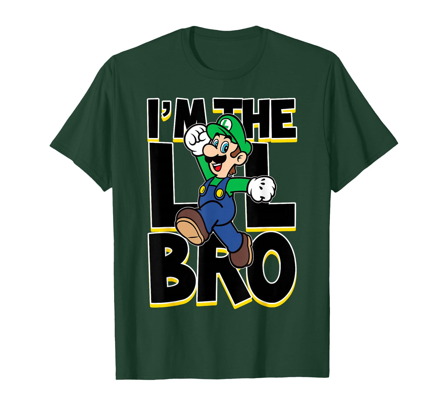 Super Mario Luigi I'm The Lil Bro T-Shirt