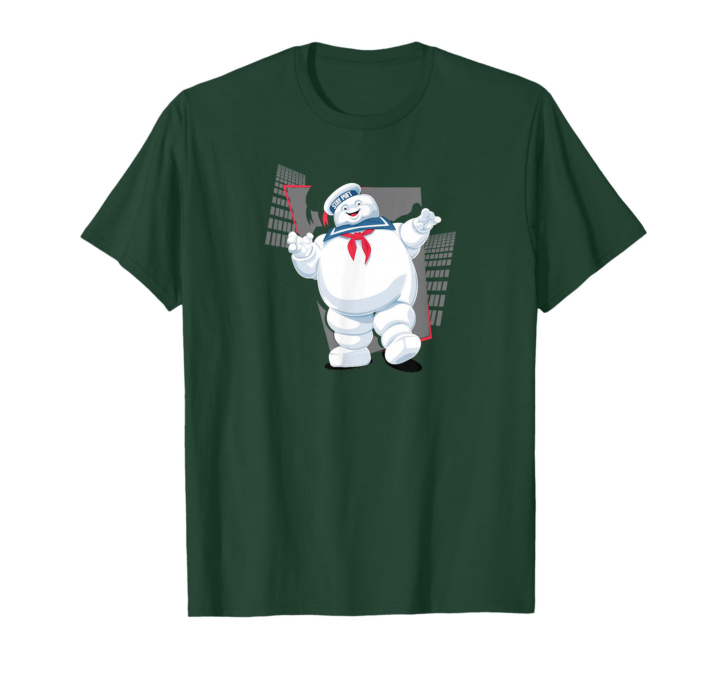 Ghostbusters Stay Puft Marshmallow Man Retro Movie T-Shirt