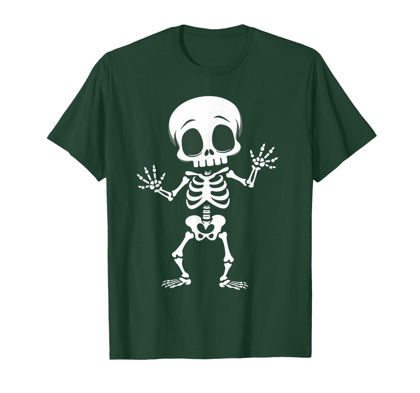 BOO Skeleton halloween kids boys toddler men funny costume T-Shirt