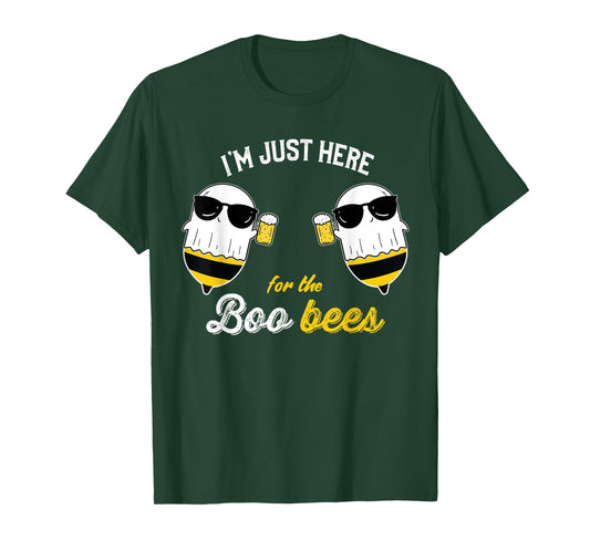 I'm just Here for the Boo Bees Halloween Funny T-Shirt
