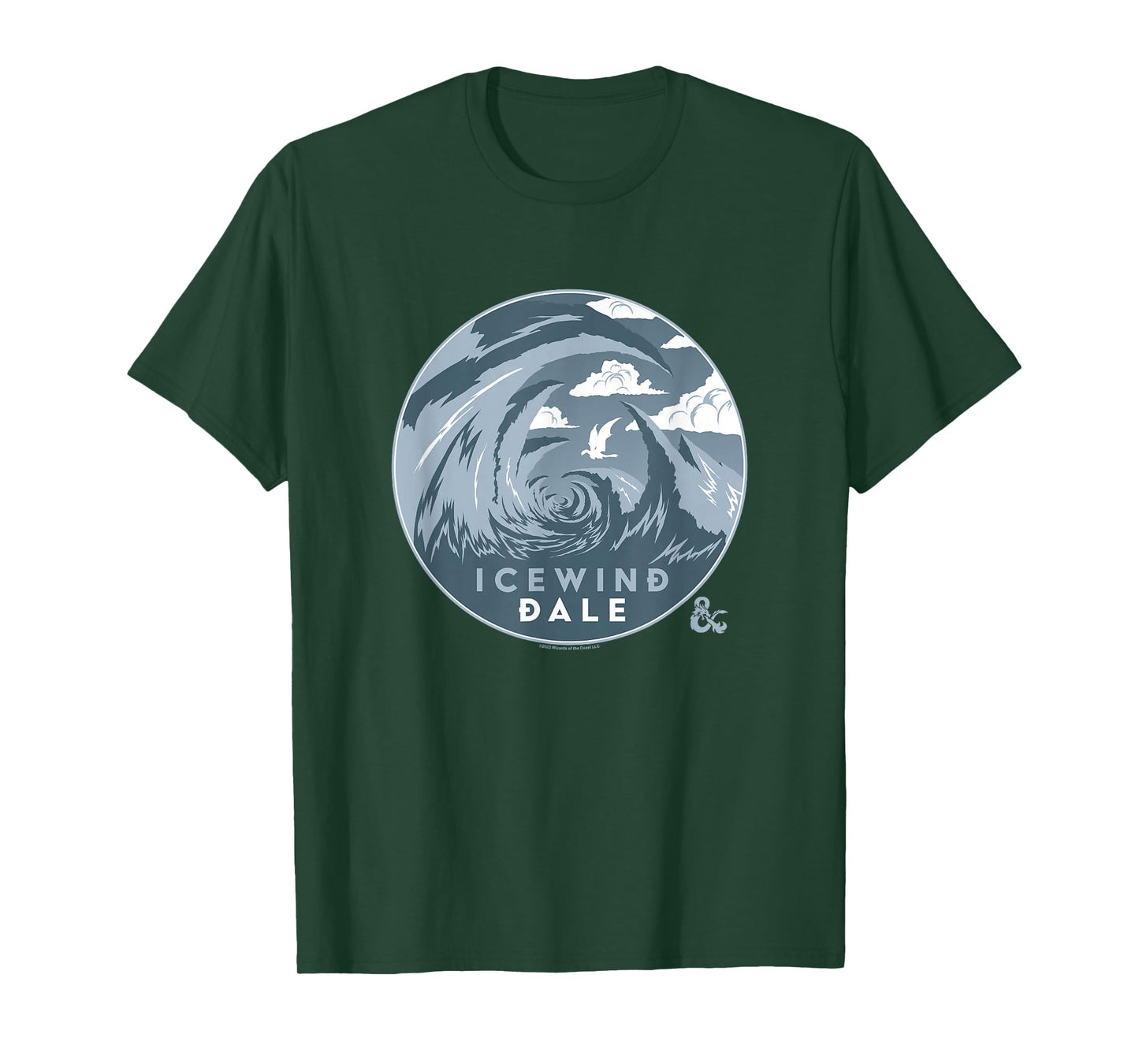 Dungeons & Dragons Icewind Dale Landscape Logo T-Shirt