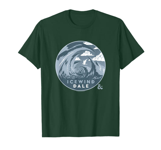 Dungeons & Dragons Icewind Dale Landscape Logo T-Shirt