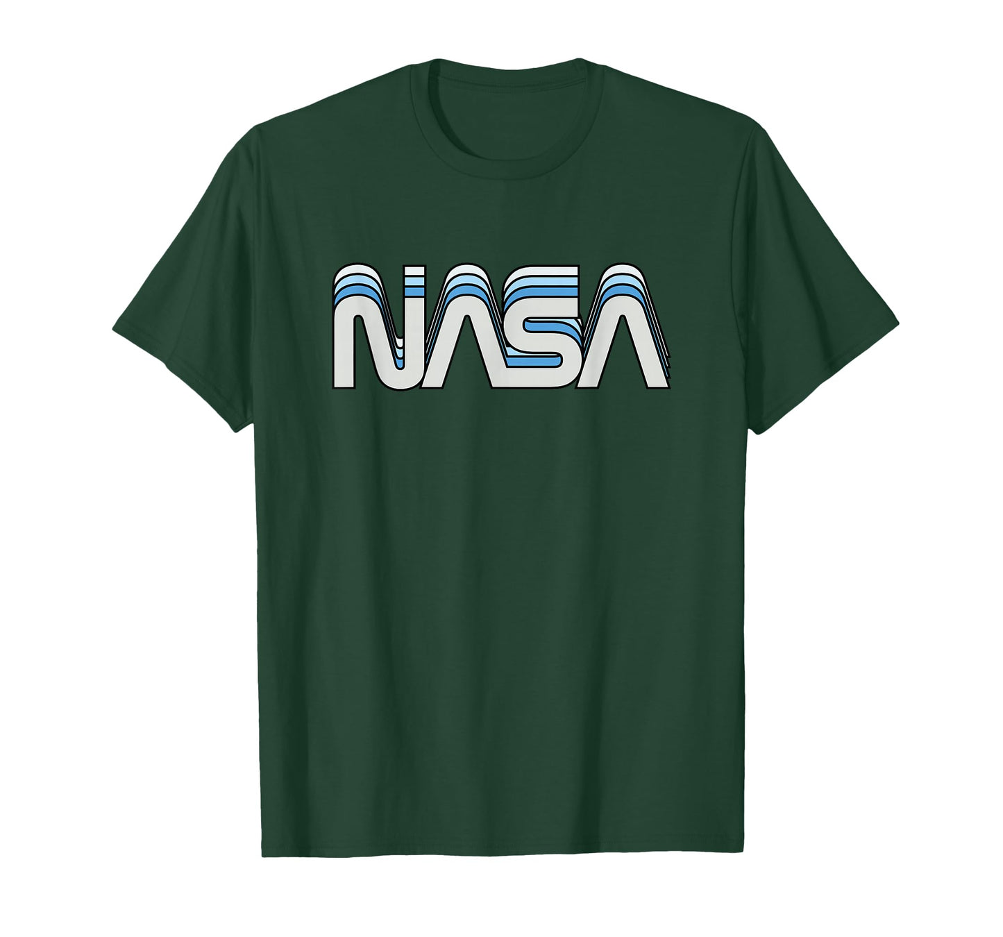 80s 90s Vintage Retro NASA Worm Logo Vintage NASA gift idea T-Shirt
