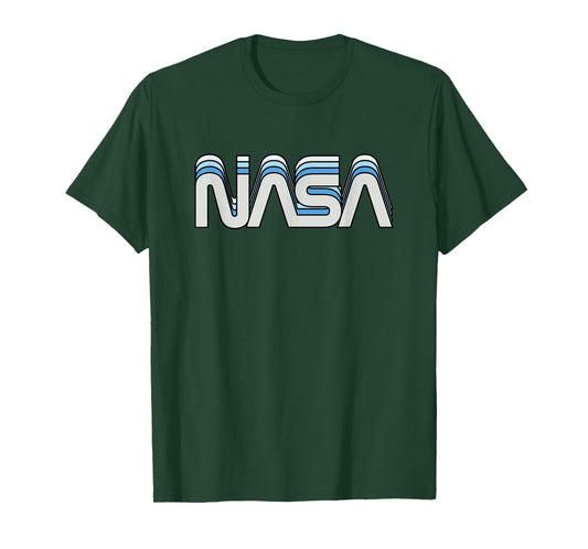 80s 90s Vintage Retro NASA Worm Logo Vintage NASA gift idea T-Shirt