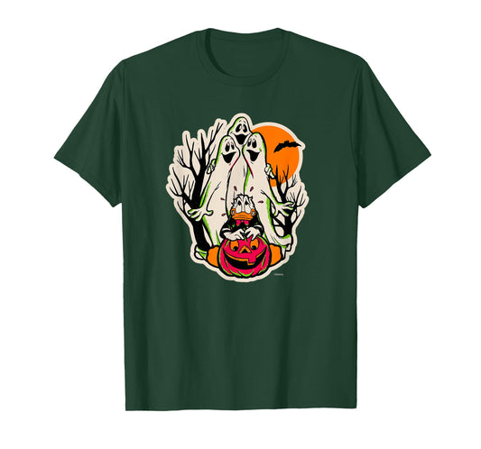 Disney 100 Donald Duck Trick or Treat Ghosts Halloween D100 T-Shirt