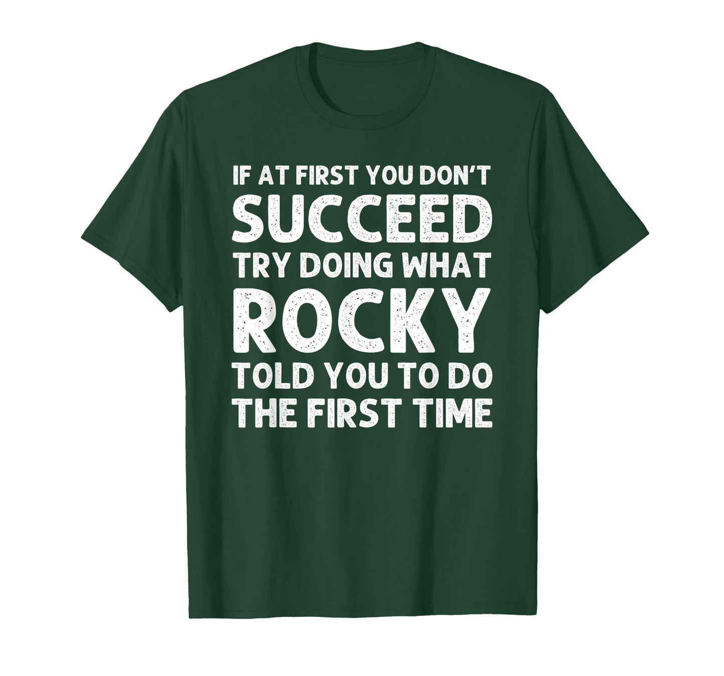 ROCKY Gift Name Personalized Birthday Funny Christmas Joke T-Shirt