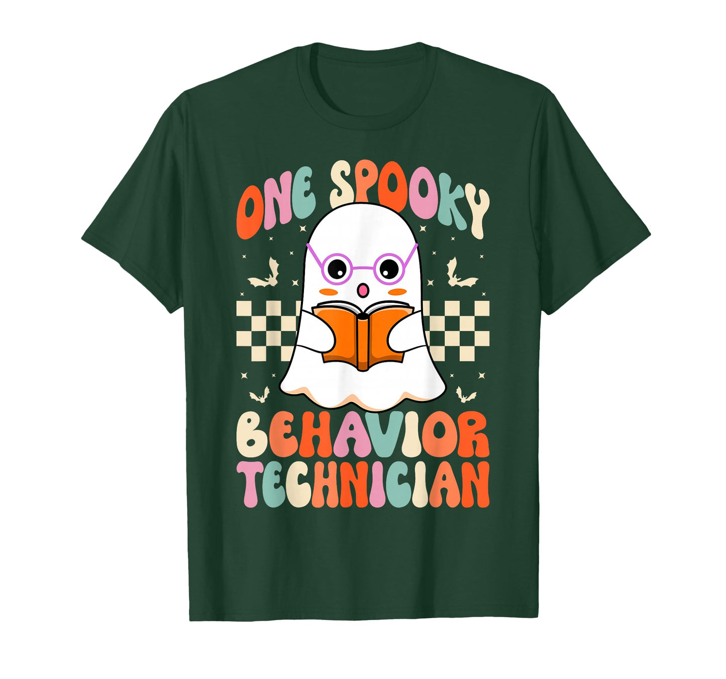 One Spooky Behavior Technician Analyst - Halloween Ghost RBT T-Shirt
