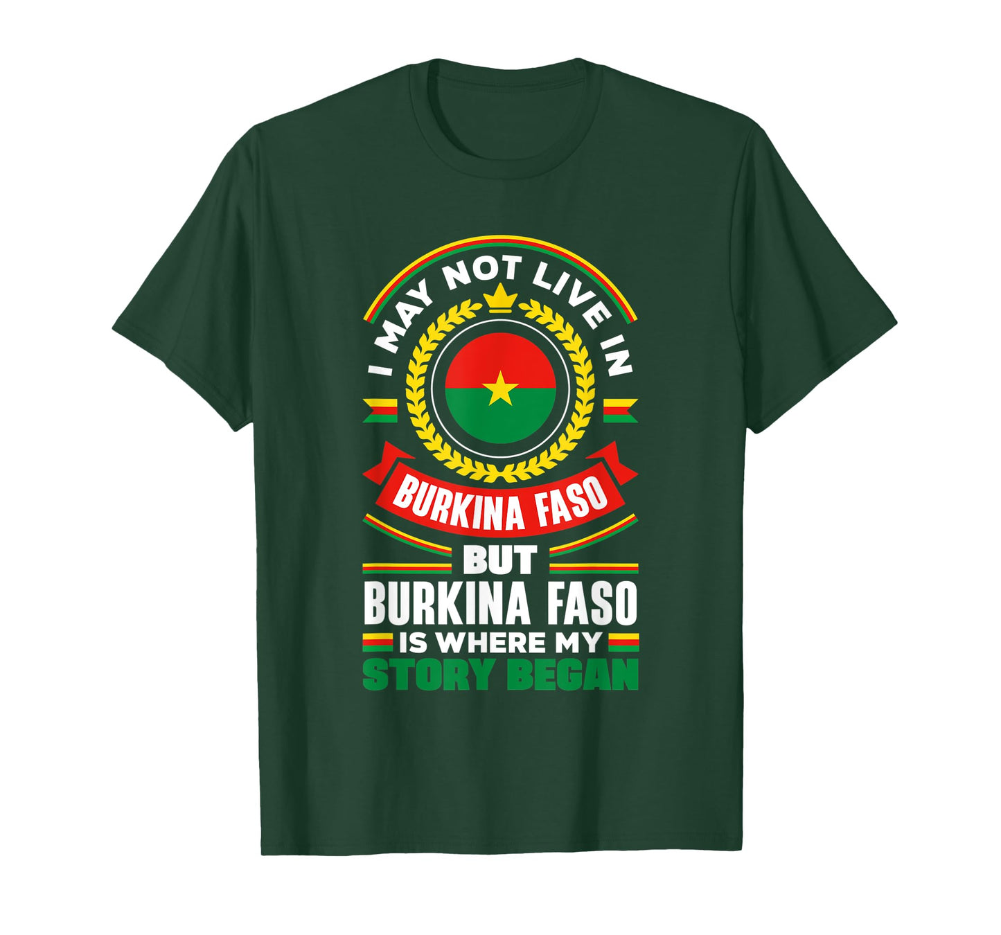 Burkinabe Burkina Faso Burkinabe Flag Quote T-Shirt