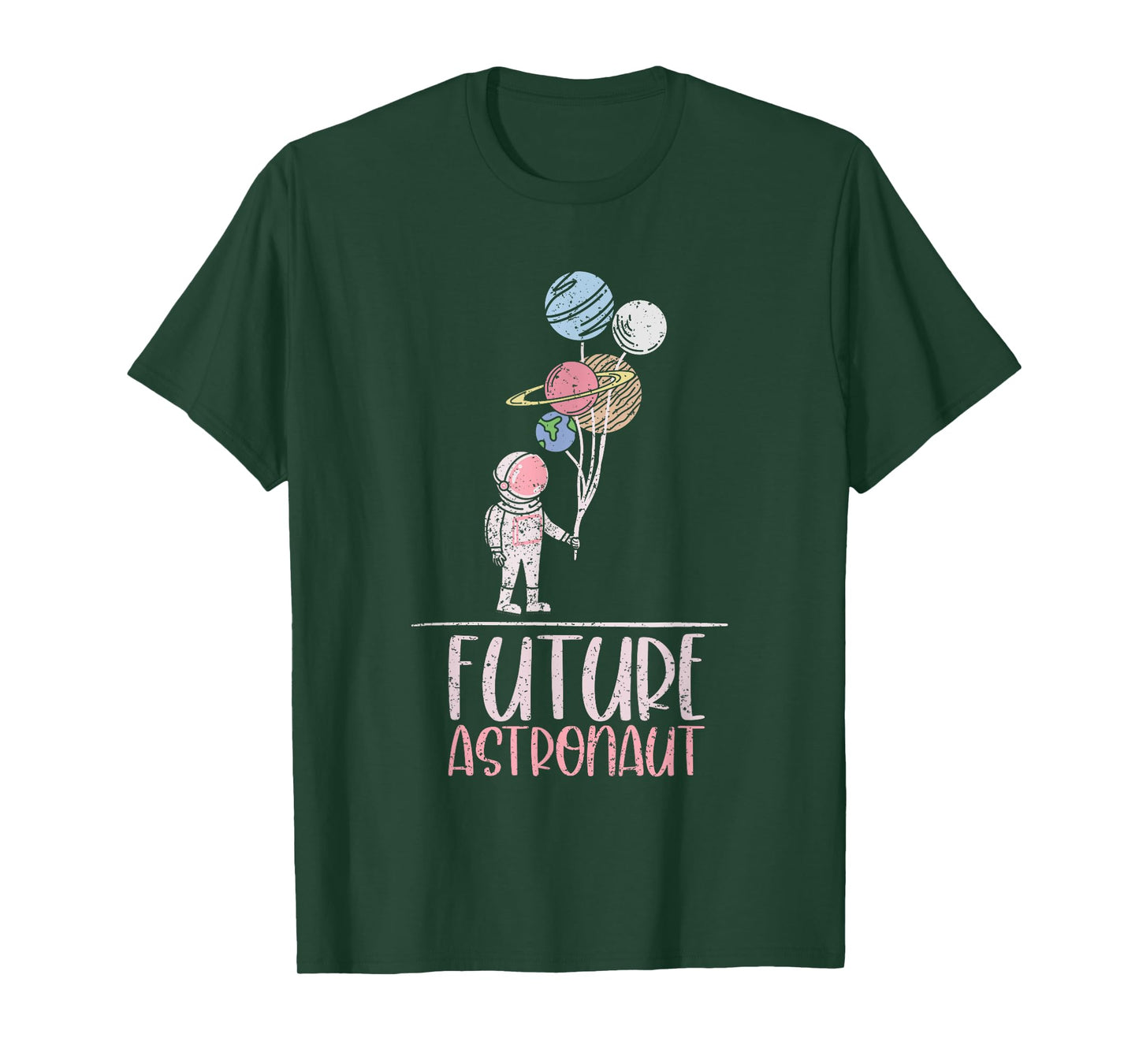 Outer Space Science Cosmonaut Kids Gift Future Astronaut T-Shirt