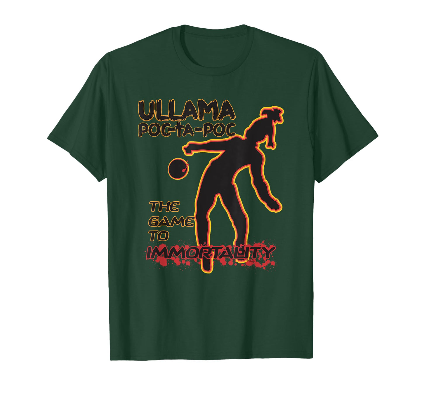 ULLAMA POC-TA-POC Mayan Ballgame T-Shirt