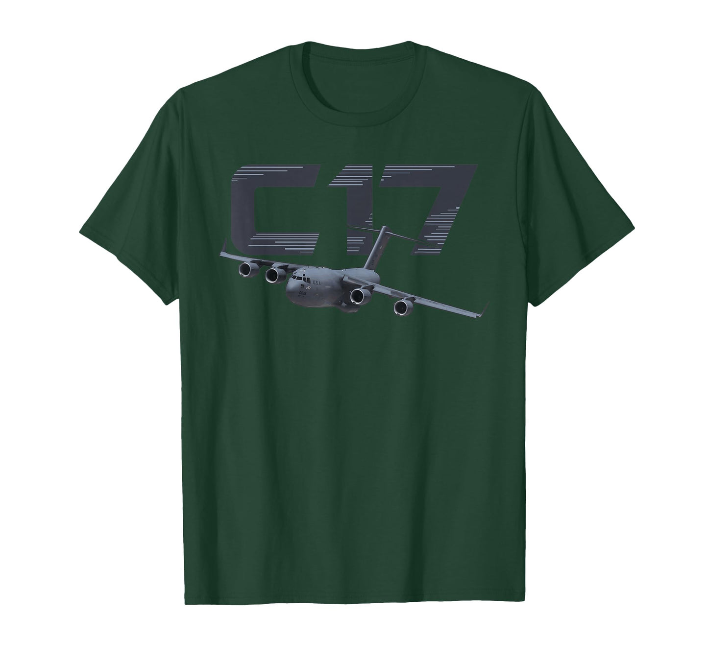 C-17 Globemaster US Military Aircraft T-Shirt