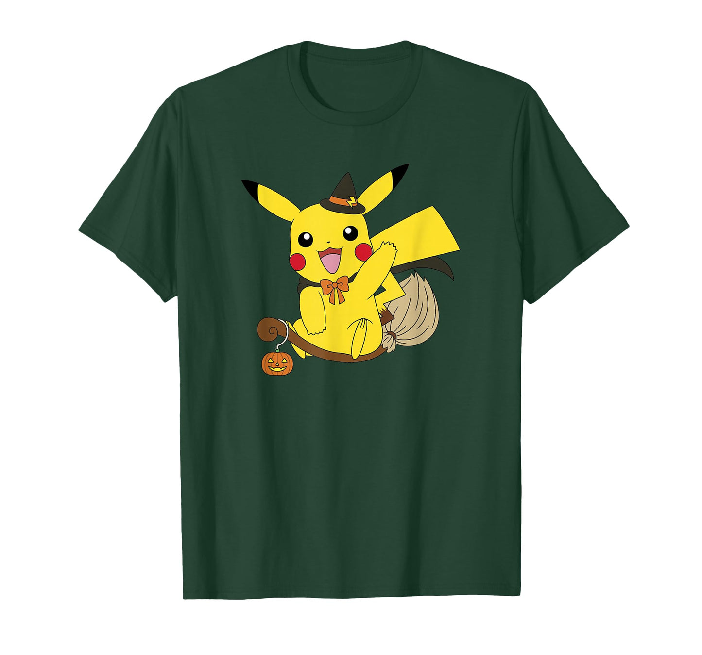 Pokémon Halloween Pikachu Cute Witch Costume T-Shirt
