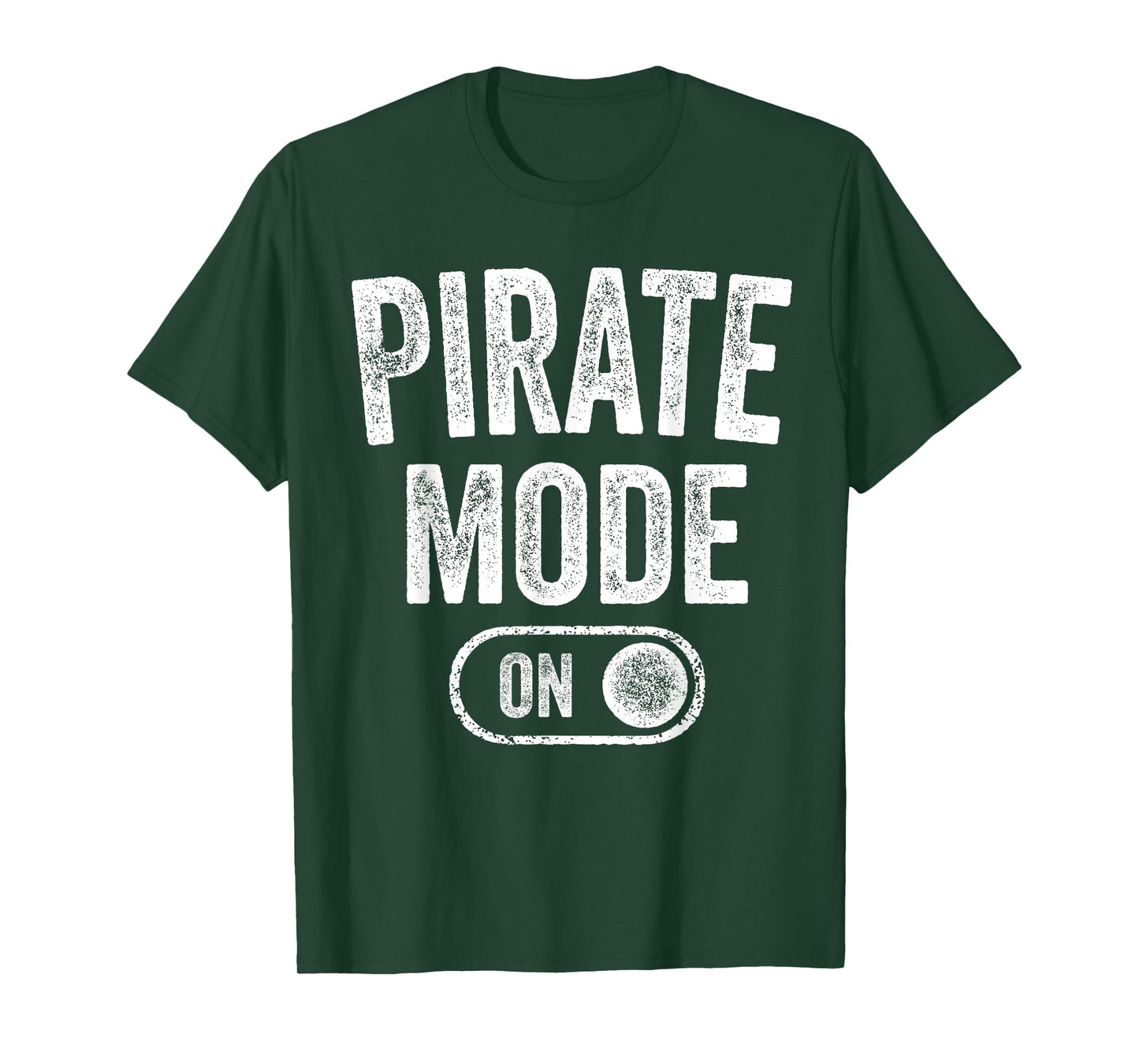Pirate Mode On Costume Funny Sea Adventurer Gift T-Shirt