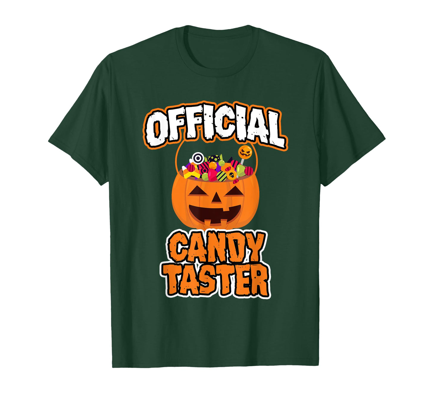 Official Candy Taster Funny Halloween T-Shirt