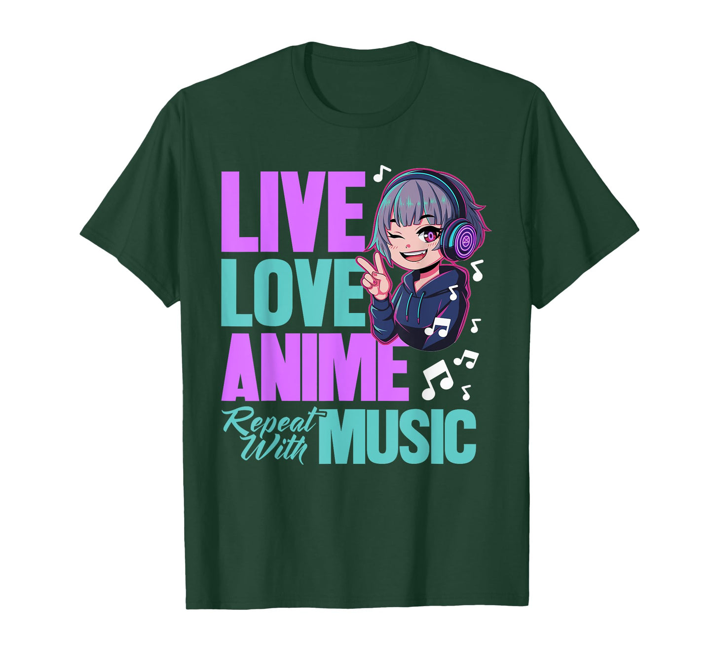 Anime & Music Kawaii T-Shirt