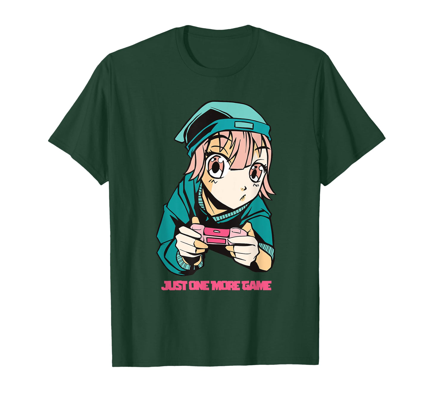 Just one more Game Anime Girls Gamer Lover T-Shirt