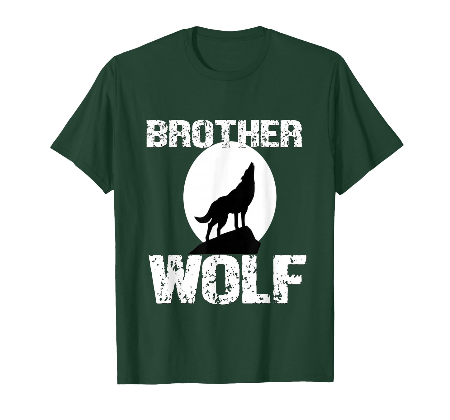 Boys Wolf Shirt Matching Family Tribe Wolves Son Brother T-Shirt