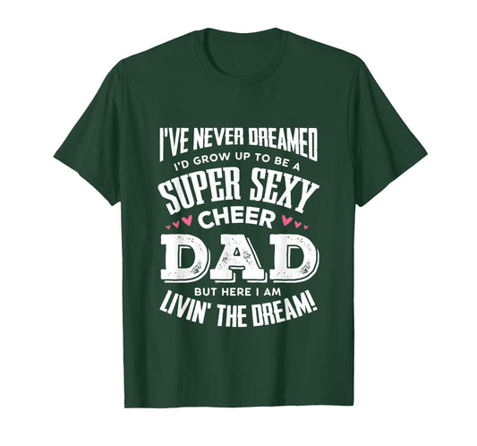 Funny Cheerleading Dad Father Cheer Dad T-Shirt