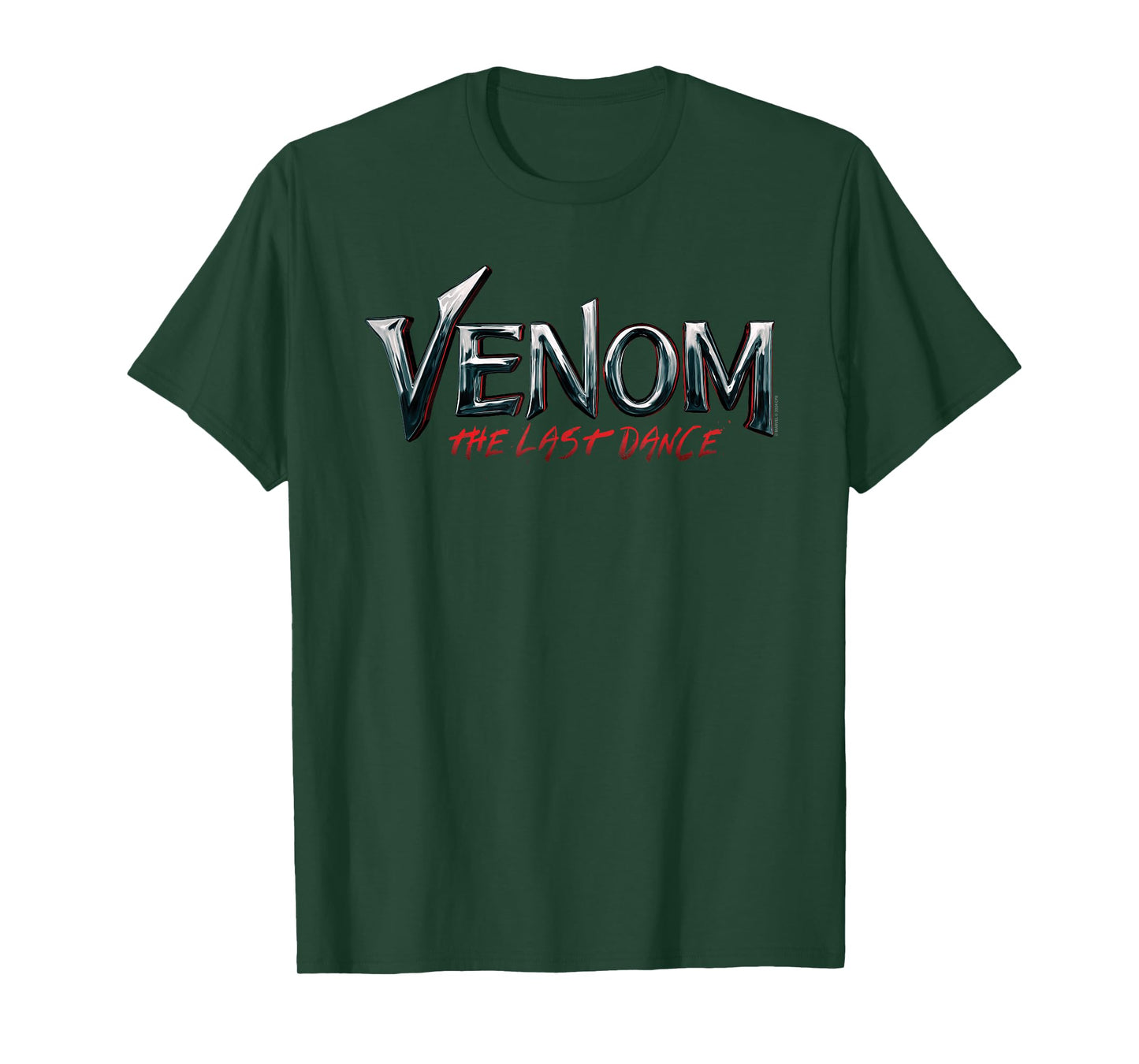 Marvel Venom: The Last Dance Official Movie Logo T-Shirt