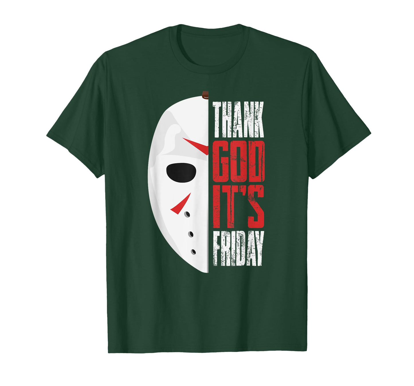 Thank God It's Friday Halloween Horror Scary Movies T-Shirt