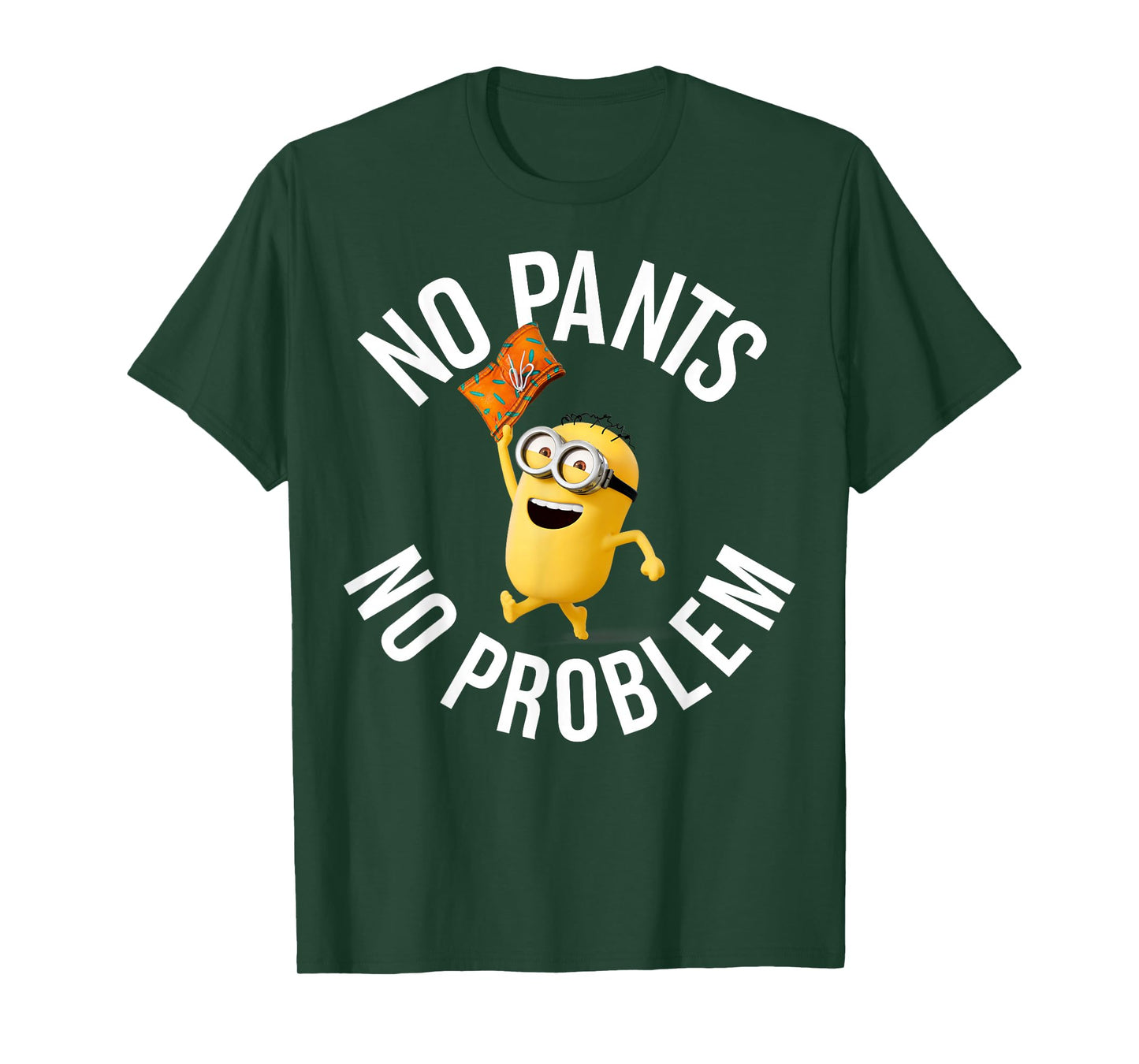 Despicable Me Minions No Pants No Problem Graphic T-Shirt T-Shirt