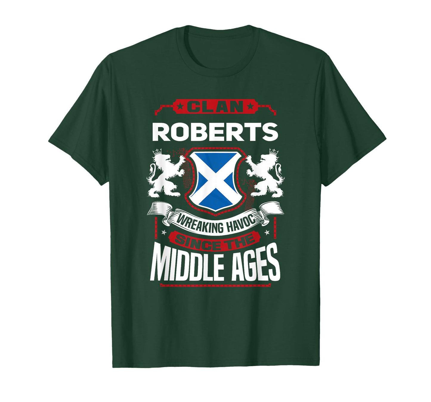 Clan Roberts Scottish Surname Family Reunion Scotland T-Shirt