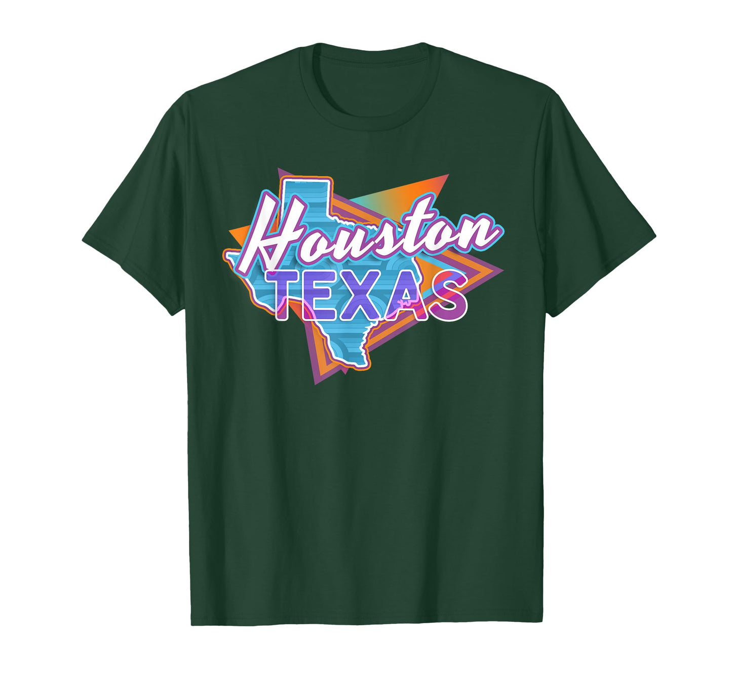 TX Hometown Classic 80s 90s Retro Souvenir Apparel Houston Texas Vintage Retro Throwback T-Shirt