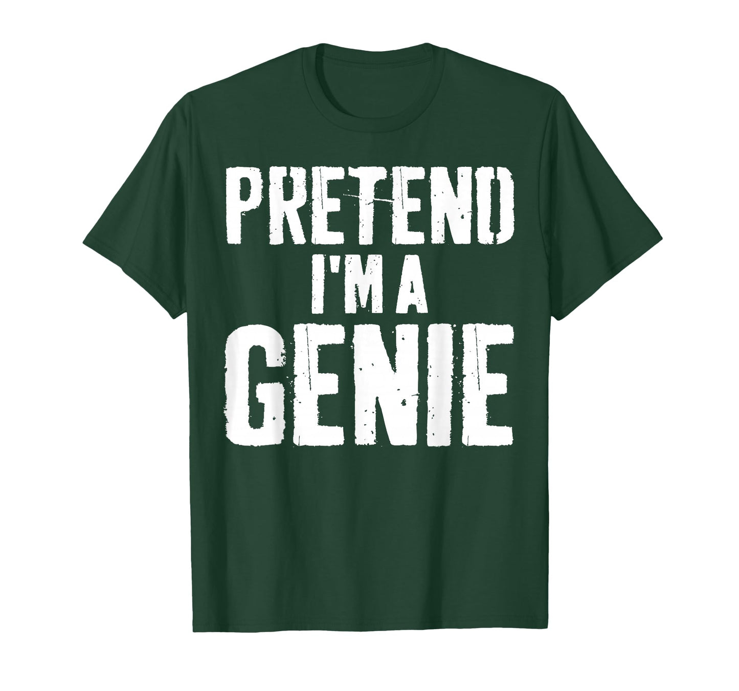 Lazy Easy Halloween Costume Pretend I'm A Genie T-Shirt