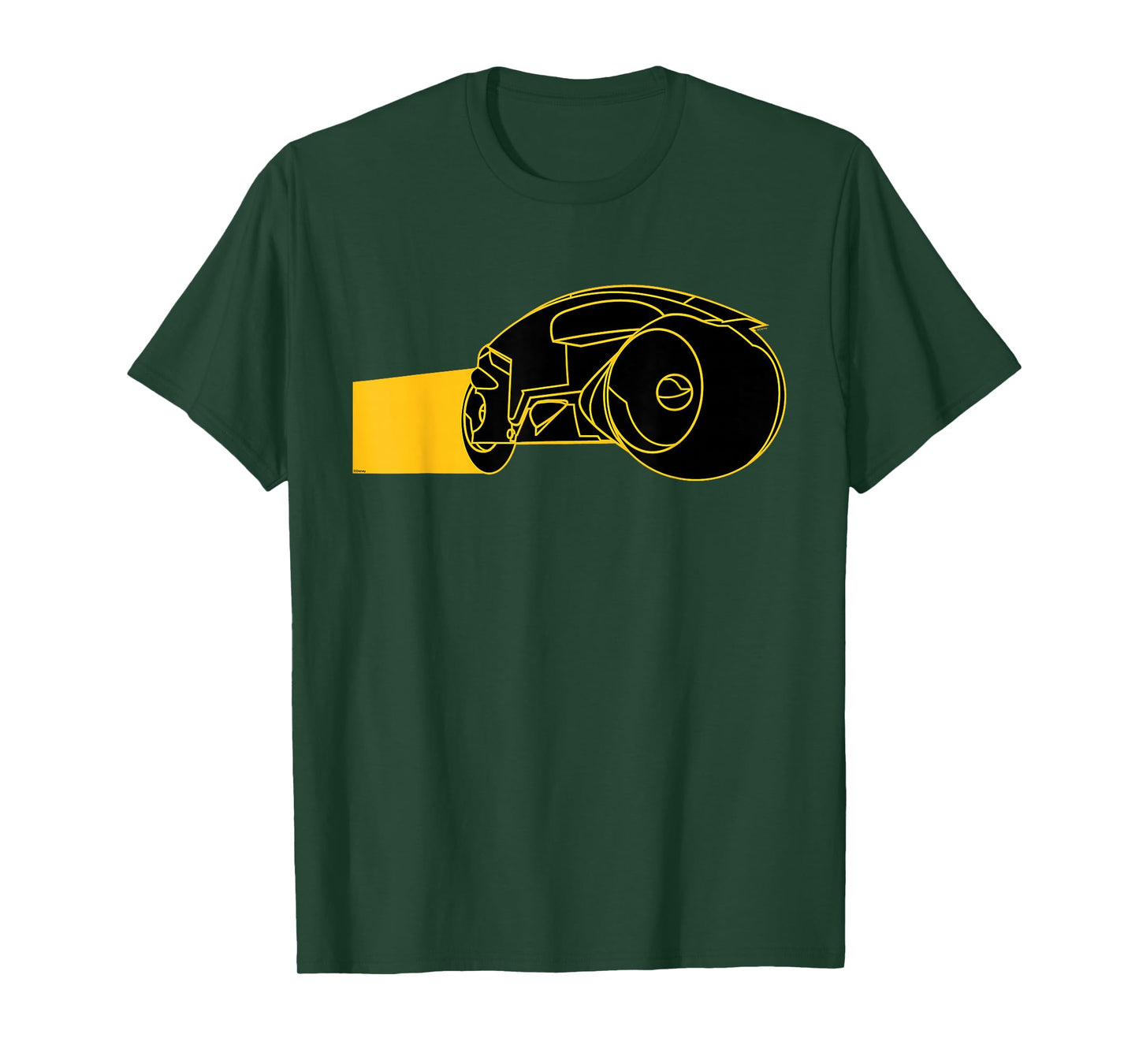 Disney TRON Original 1982 Movie Game Grid Light Cycle T-Shirt