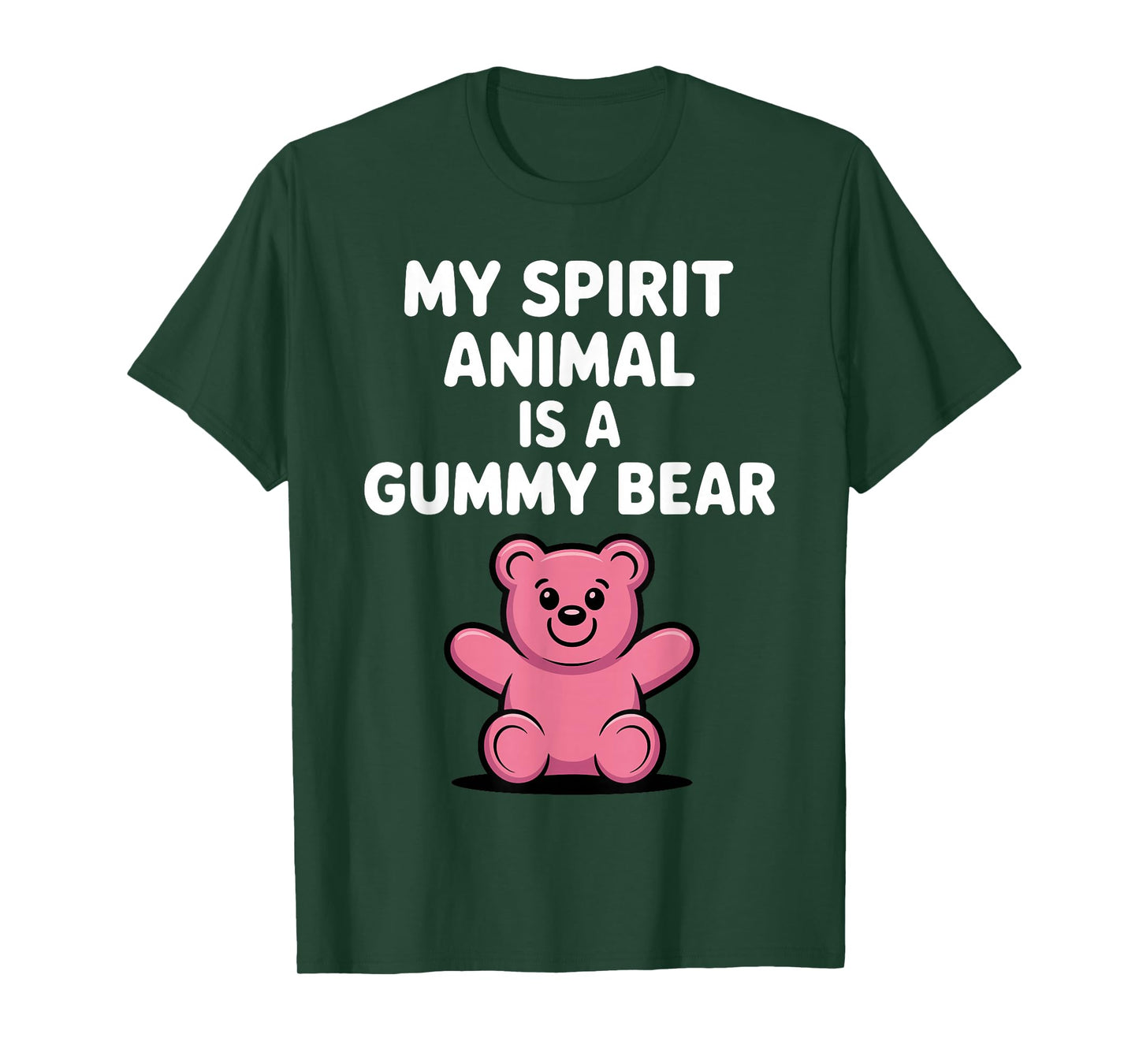 Funny Gummy Bear Art for Men Women Kids Gummy Bear Lover T-Shirt