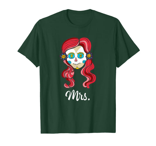 Matching Zombie Gifts for Couples Halloween Zombie costume T-Shirt
