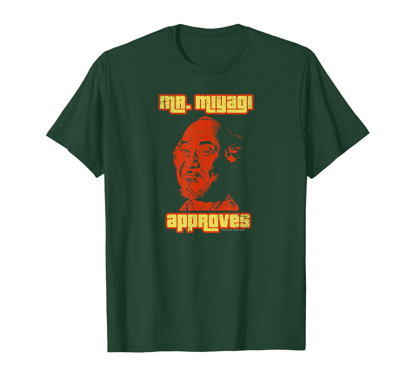 The Karate Kid Mr. Miyagi Approves Retro Movie T-Shirt
