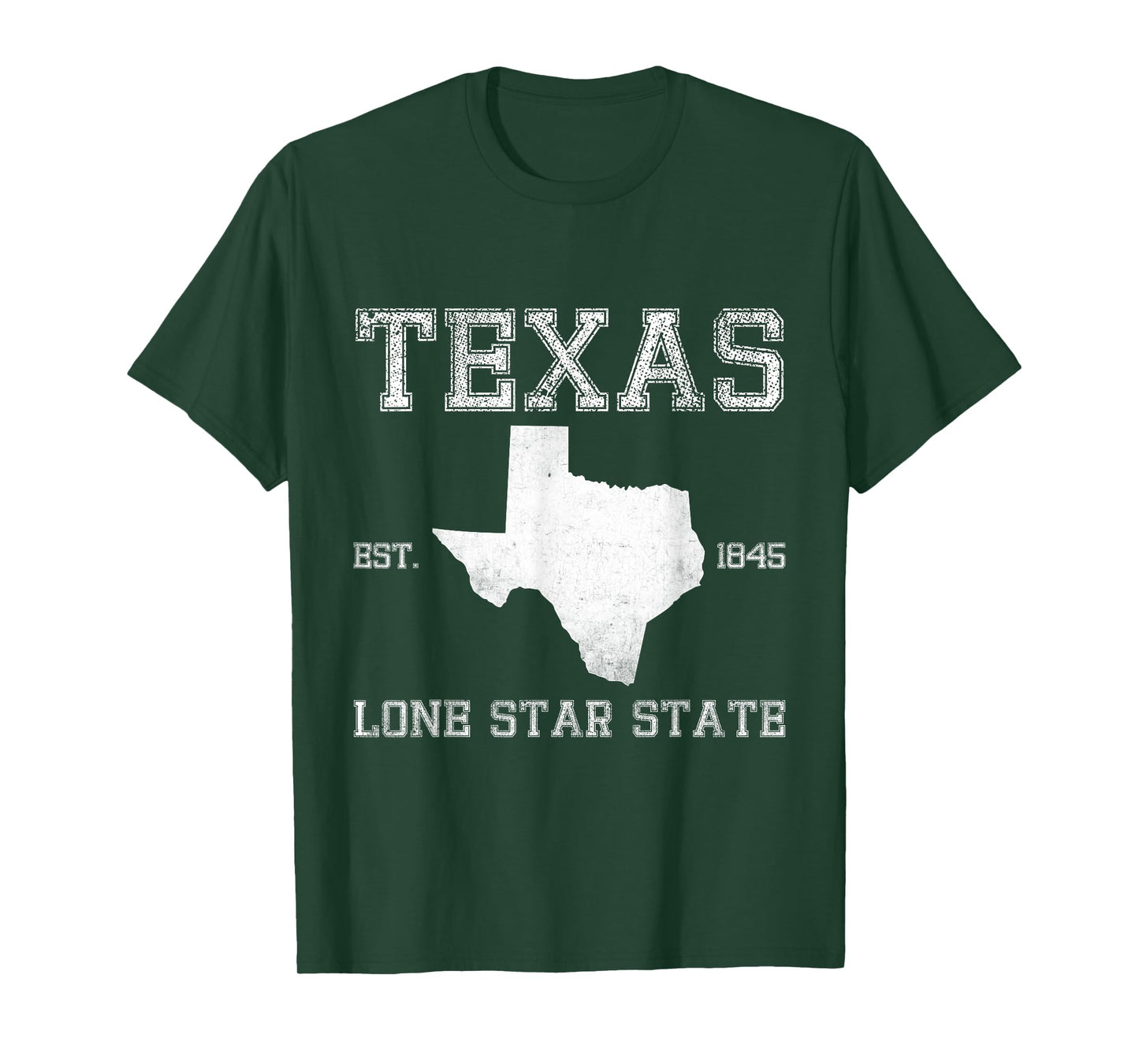 Texas Flag State US Vintage Longhorn Texas Retro T-Shirt