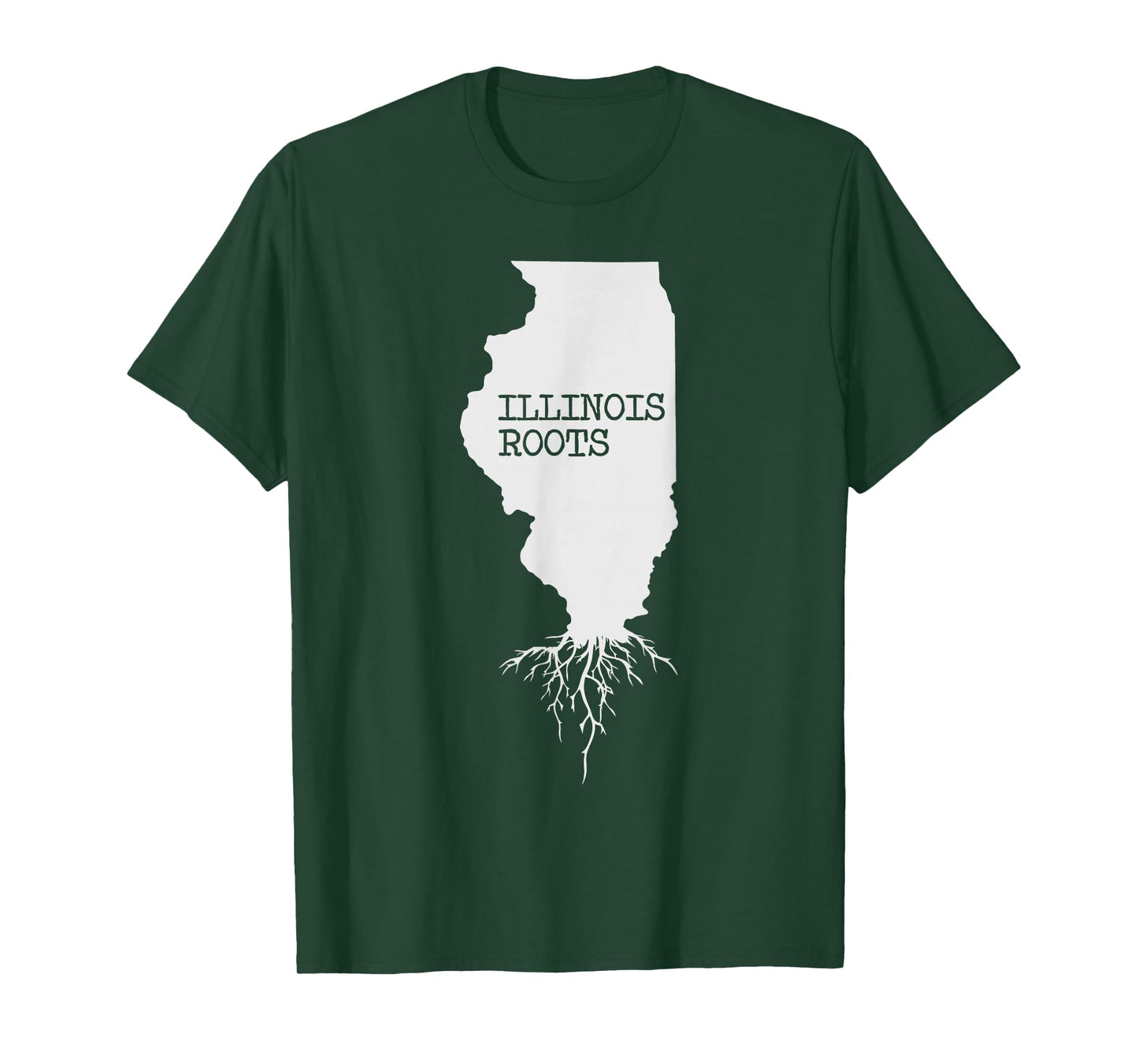Illinois Roots State Map Gift T-Shirt